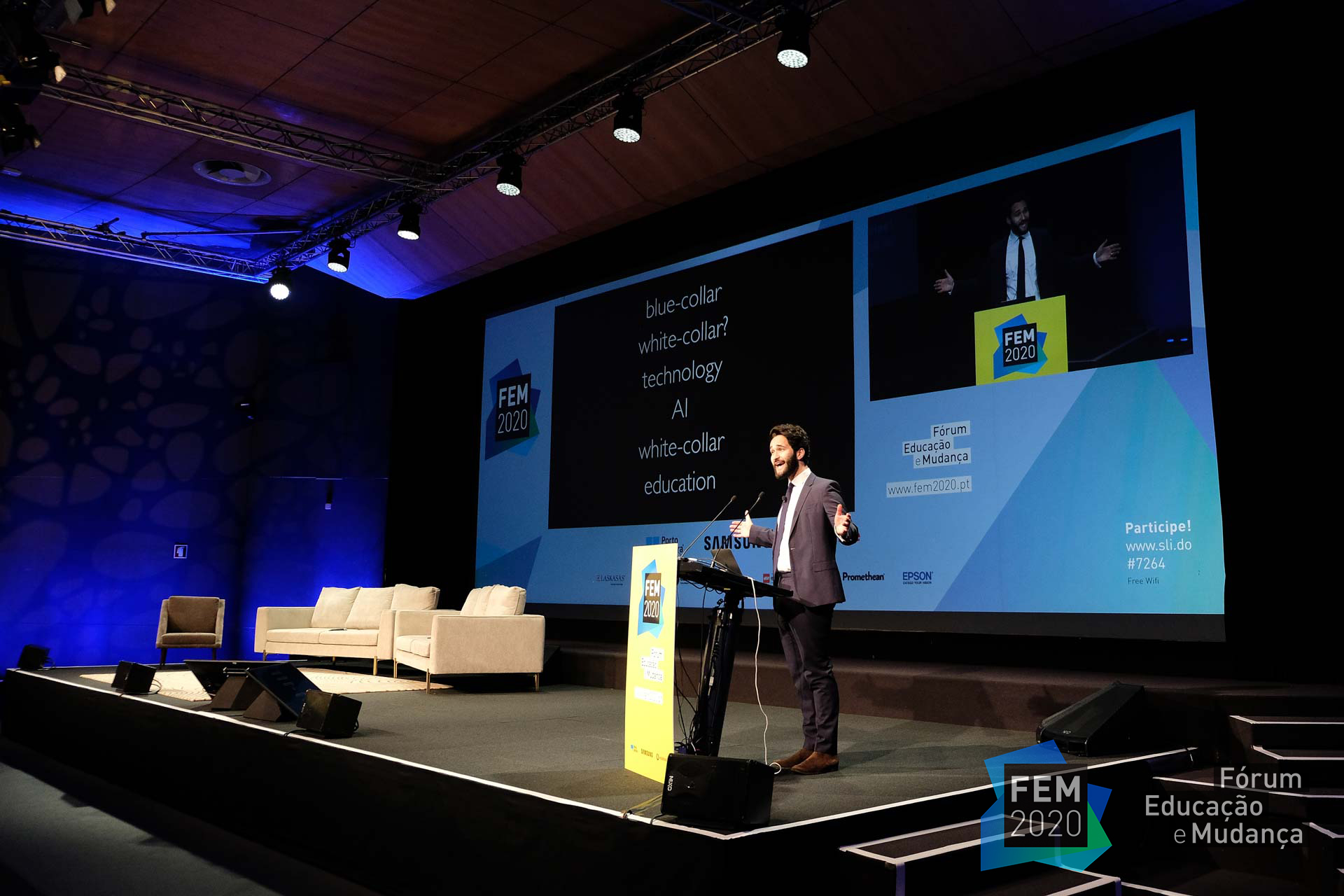 Daniel Susskind e Q&A com sponsors