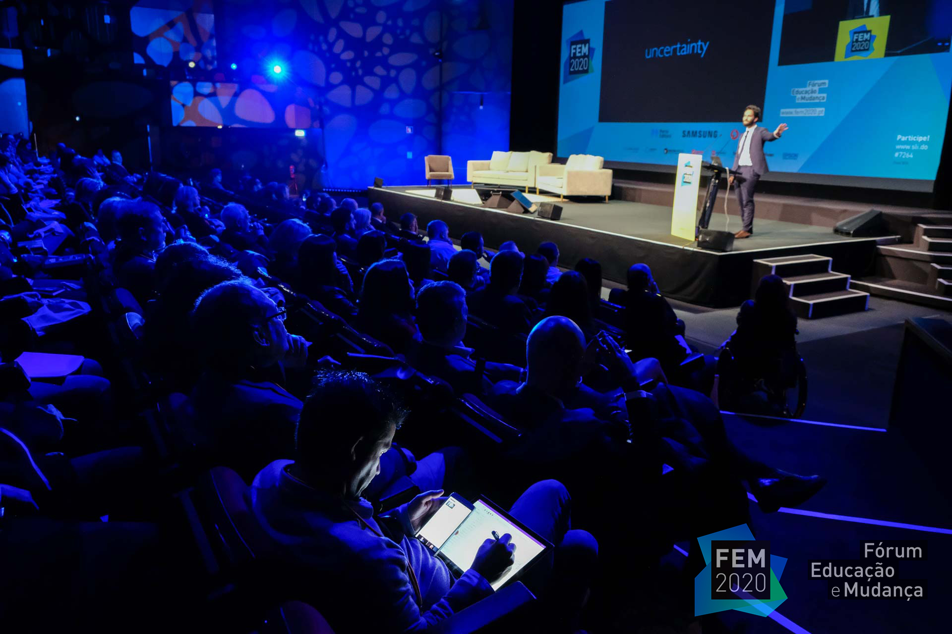 Daniel Susskind e Q&A com sponsors