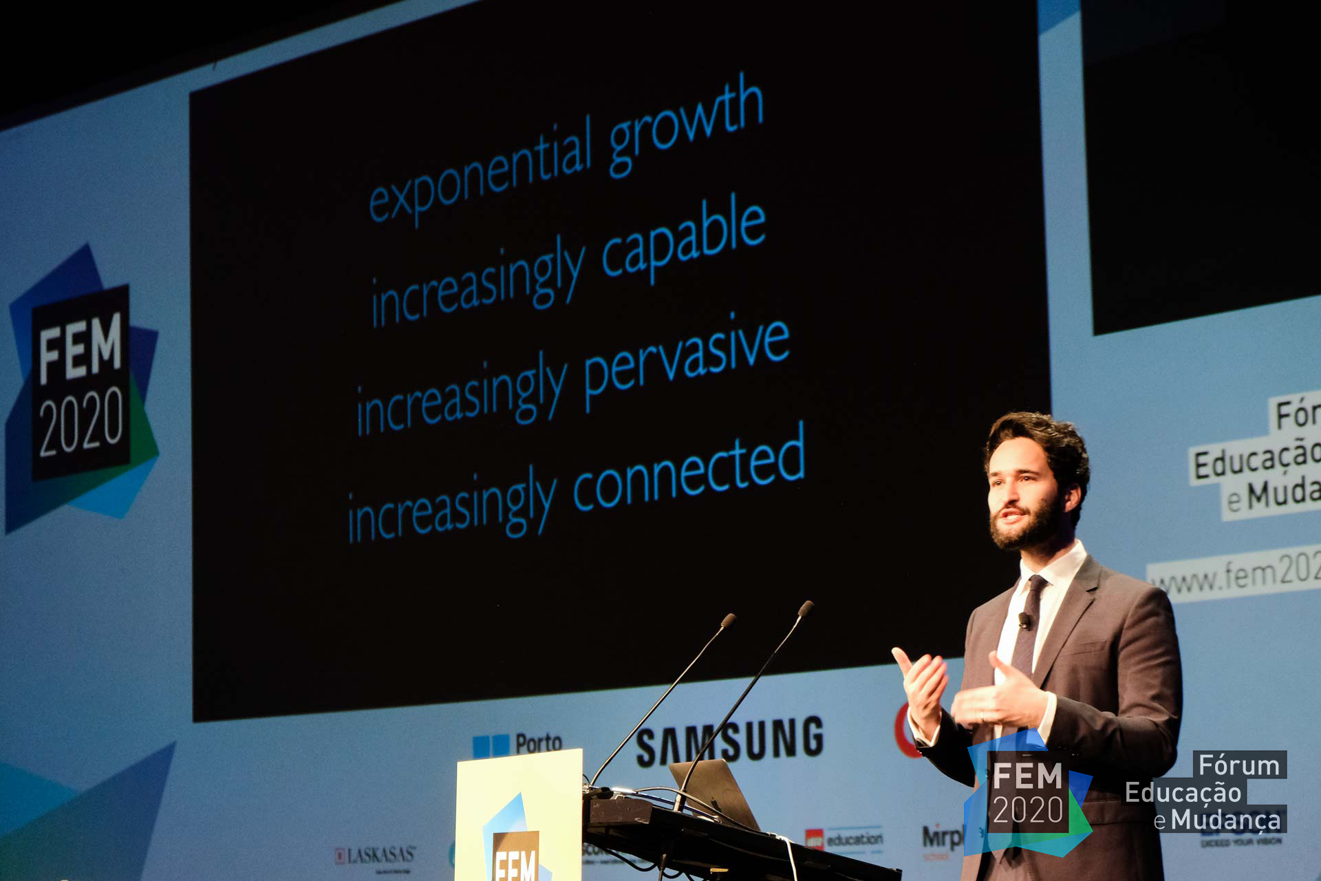 Daniel Susskind e Q&A com sponsors